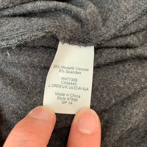 J CREW grey maxi skirt. Sz S - Picture 5 of 7